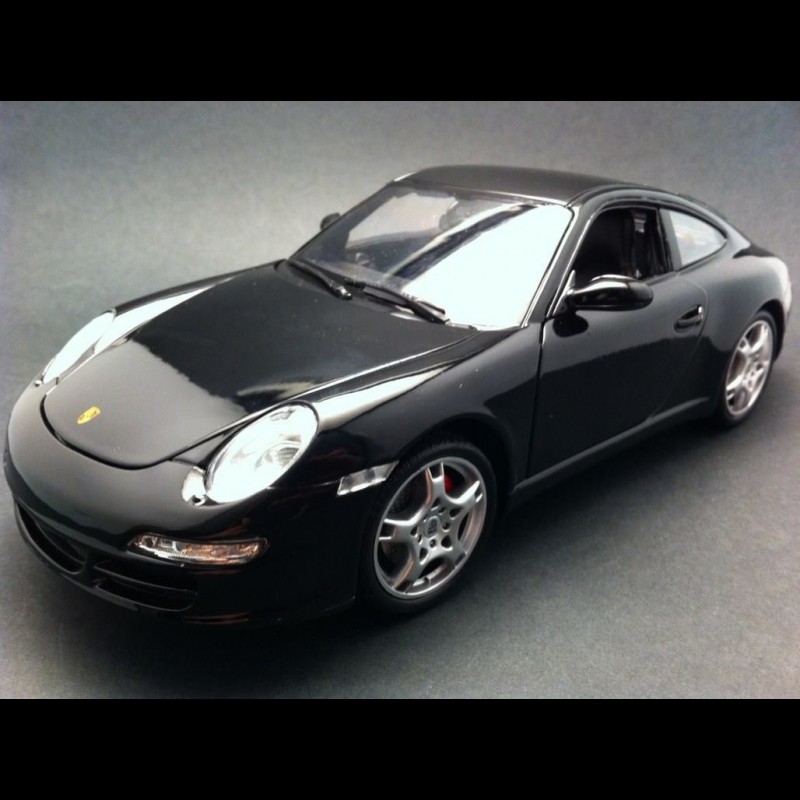 Porsche 911 type 997 Carrera S Coupe black 1/18 Welly 18004
