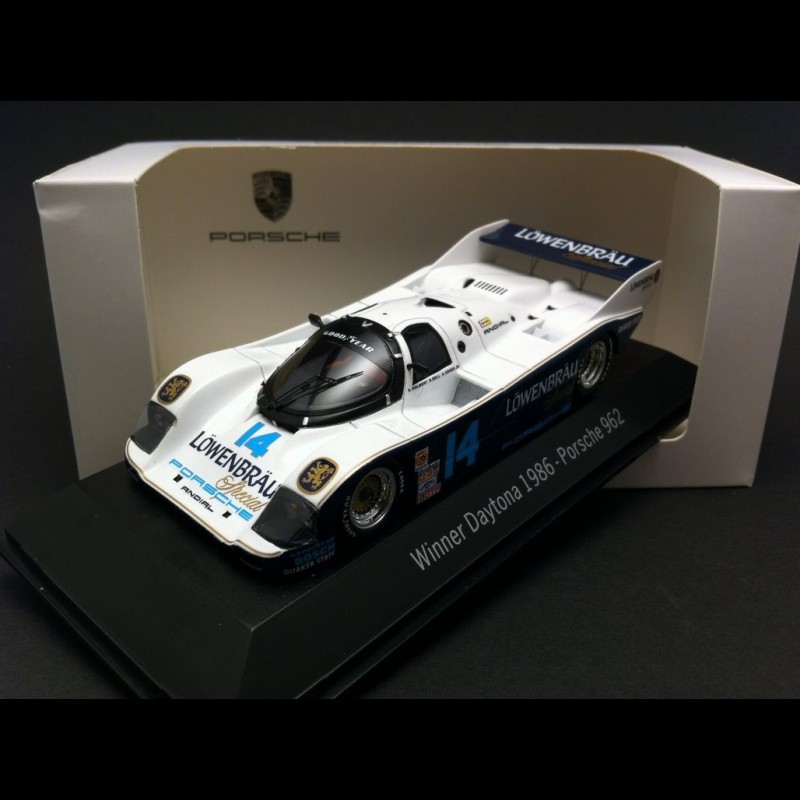 1/43 デイトナ 二連覇 spark Porsche 962 #14 Porsche 962 Winner Daytona 1986 n° 14 Löwenbräu 1/43 Spark MAP02028614