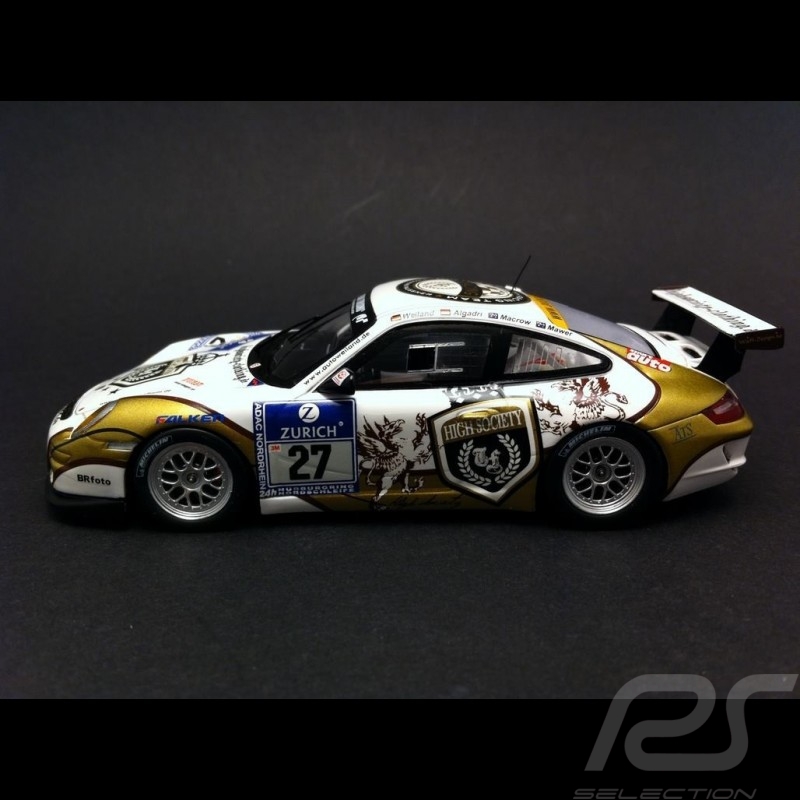 Porsche 997 Cup Nürburgring 2010 n° 27 1/43 Minichamps 437106727 Porsche 997 Cup Nürburgring 2010 n° 27 1/43 Minichamps 437106727