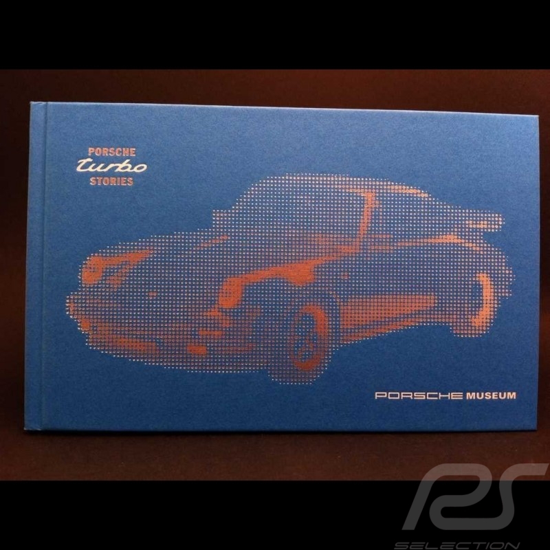 Buch " Porsche Turbo Stories " blau