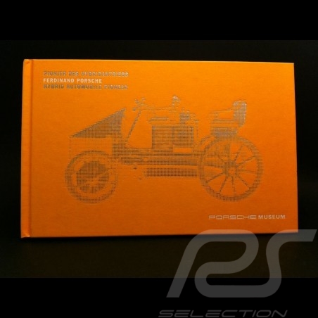 Buch " Ferdinand Porsche Pionier des Hybridantriebs " gelb
