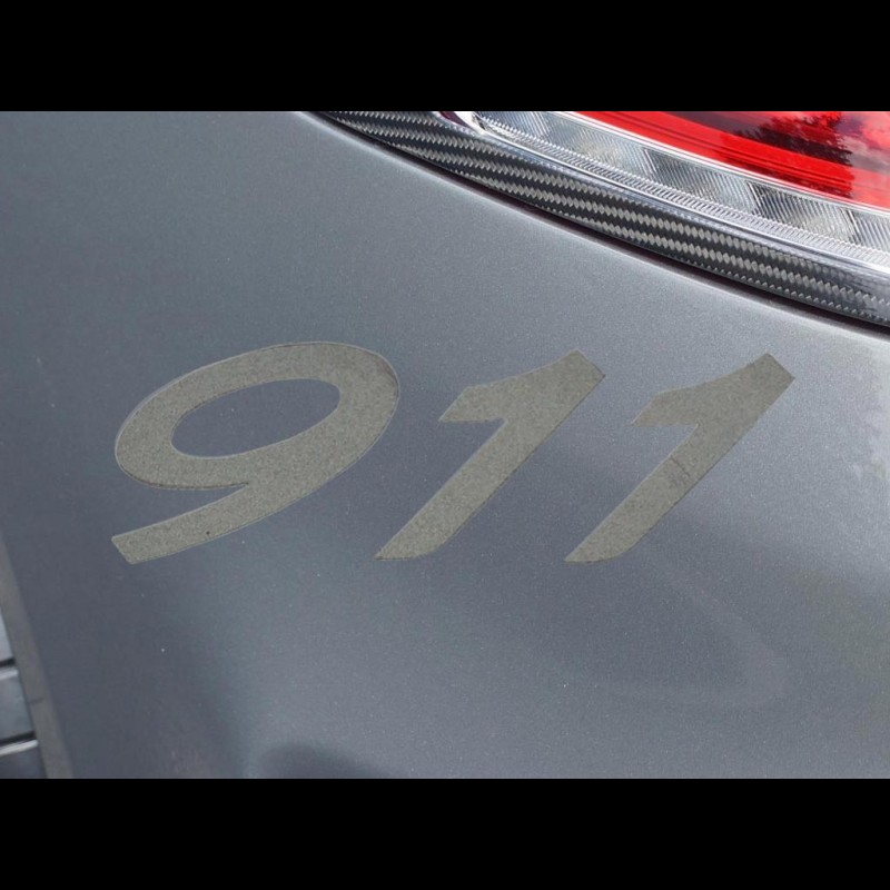 911 letters sticker transfer sand effect 7.7 x 2.7 cm