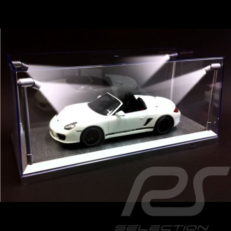 LED Lighted Display Case 1/18 silver 189910