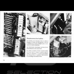 Reproduction user Manual Porsche 911 T-E-S 1973 