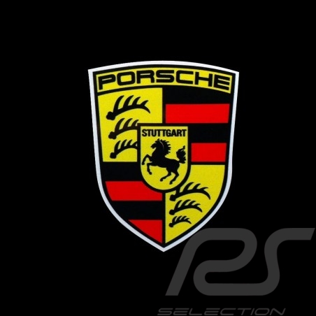  Aufkleber Porsche ehemaligen Wappen 6.5 x 5 cm