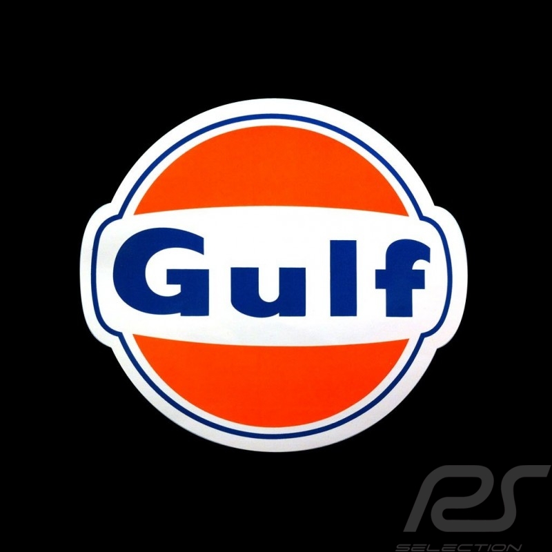 Gulf logo sticker 14.5 x 13 cm Gulf logo sticker 14.5 x 13 cm