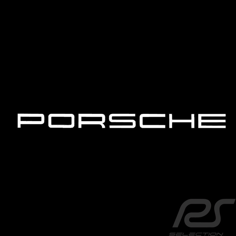 Porsche Zahlen Transfer Aufkleber weiß 15.3 x 1 cm Porsche Zahlen Transfer Aufkleber weiß 15.3 x 1 cm
