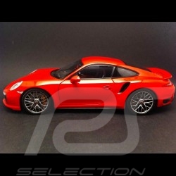 Porsche 991 Turbo S 2013 red 1/18 Minichamps 110062320