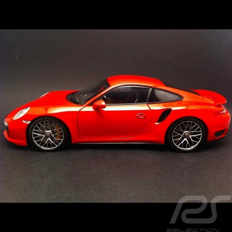 Porsche 991 Turbo S 2013 red 1/18 Minichamps 110062320