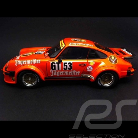 Porsche 934 RSR Nürburgring 1976 n° GT53 Jâgermeister 1/18 Schuco 450033500