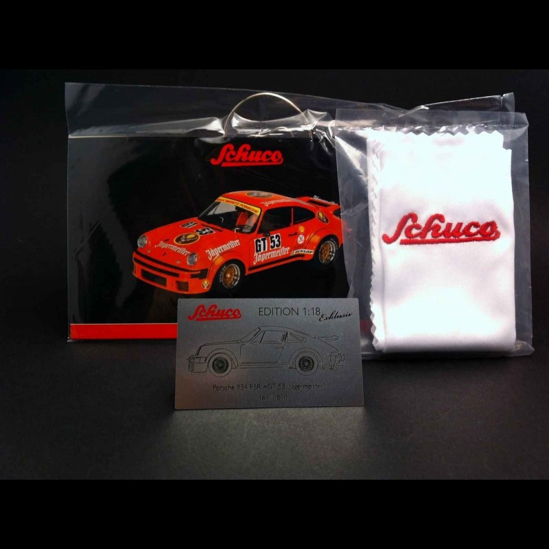 Porsche 934 RSR Nürburgring 1976 n° GT53 Jâgermeister 1/18 Schuco