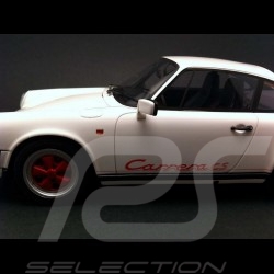 Porsche 911 3.2 Carrera Club Sport 1987 white 1/18 GT Spirit GT013ZM