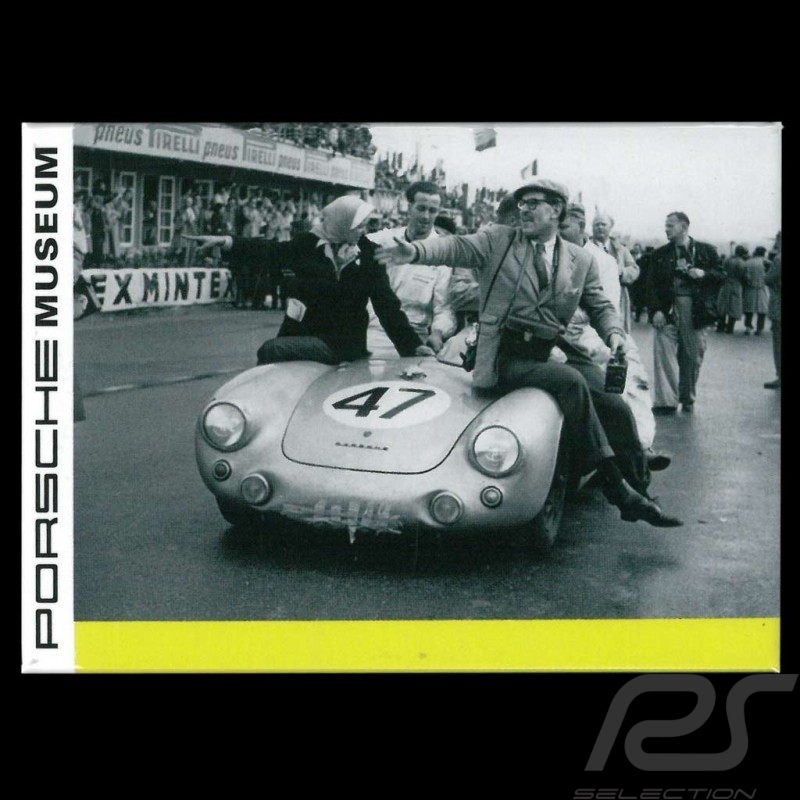 Magnet Porsche 356 SL Coupe Le mans 1951 back Magnet Porsche 356 SL Coupe Le mans 1951 back