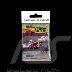 Plaque aimantée Porsche 24h du Mans 1950-1956