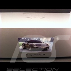 Porsche Cayman S 981 gris 2013 1/18 Minichamps WAP0210070D