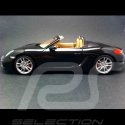 Porsche Boxster S 981 2012 noir 1/18 Minichamps WAP0210160C