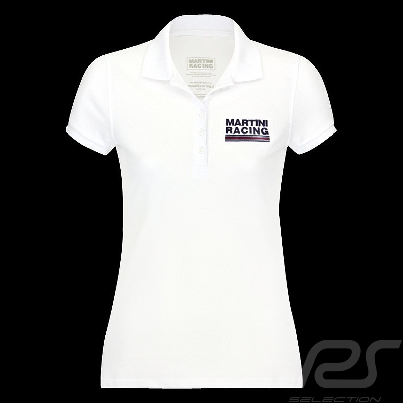 Women’s polo shirt  Martini Racing Sportline white women damen