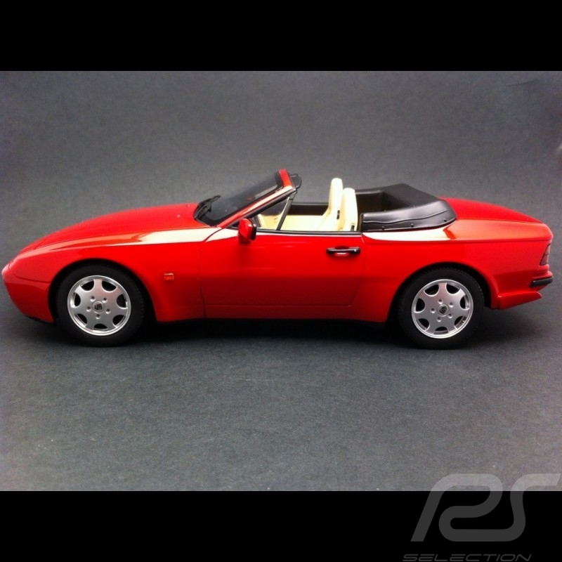 Porsche 944 S2 Cabriolet 1989 rouge 1/18 GT Spirit GT002ZM