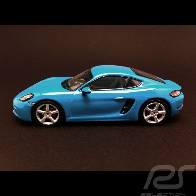 Porsche 718 Cayman S 2016 Miami blau 1/43 Minichamps WAP0204110G Porsche 718 Cayman S 2016 Miami blau 1/43 Minichamps WAP0204110G