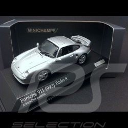 Porsche 997 Carrera grise 1/43 Minichamps WAP02011415