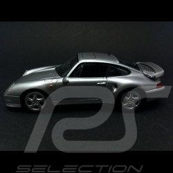 Porsche 997 Carrera grise 1/43 Minichamps WAP02011415