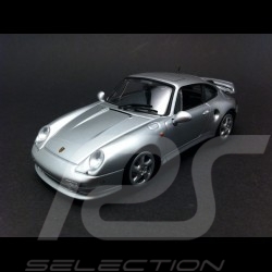 Porsche 997 Carrera grise 1/43 Minichamps WAP02011415