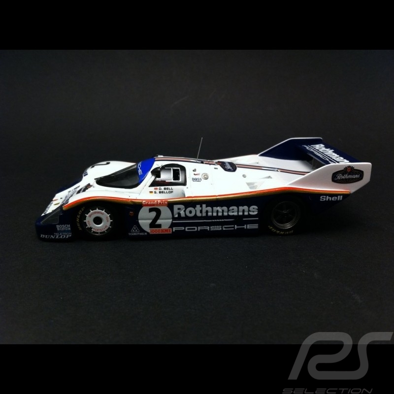 Porsche 956 Silverstone 1983 n° 2 Rothmans 1/43 Spark CABEL19 Porsche 956 Silverstone 1983 n° 2 Rothmans 1/43 Spark CABEL19