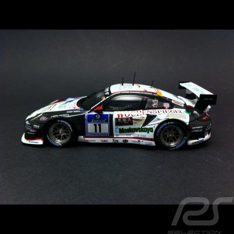 Porsche 997 Carrera grise 1/43 Minichamps WAP02011415