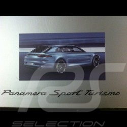 Porsche Panamera Sport Turismo Bleue 1/18 Spark WAP0210150E