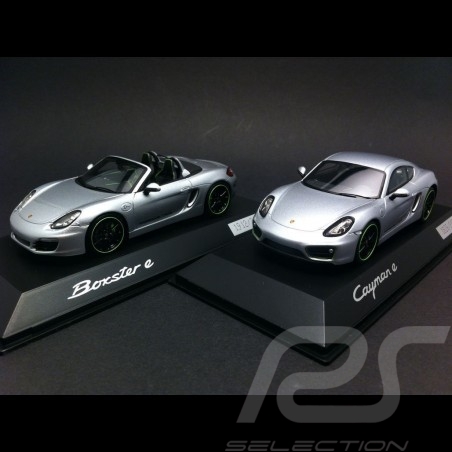Electric Duo: Porsche Boxster E et Cayman E 2015 1/43 Spark WAP0204030F / WAP0202040F
