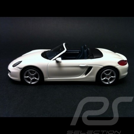 Porsche Boxster 981 2013 Carrara blanc 1/43 Minichamps WAP0202000D