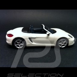 Porsche Boxster 981 2013 Carrara blanc 1/43 Minichamps WAP0202000D