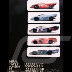 Plaque aimantée Porsche 911 Carrera RSR Martini