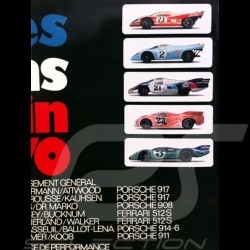 Magnetic board Porsche Le Mans 1970 with 5 magnets Porsche Design WAP0500190F