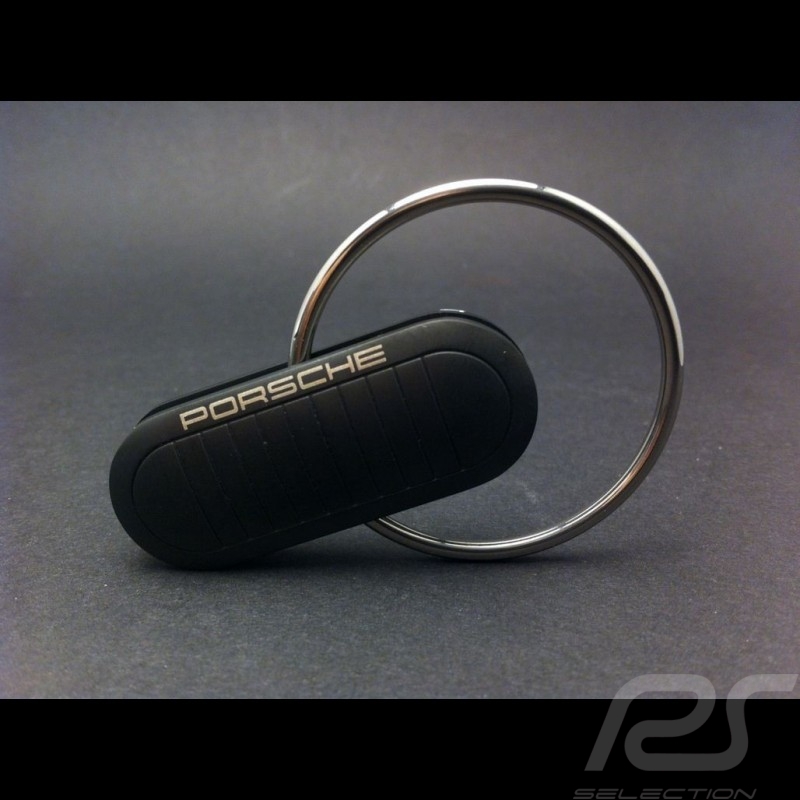 Metal key ring Porsche black Porsche design WAP0500070D