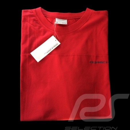 T-shirt Porsche Basic rouge pour homme Porsche Design WAP622