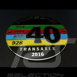 Grille Badge 40 years Porsche front engine Porsche Design MAP04515516