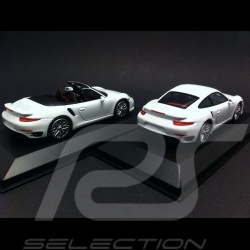 Porsche 997 Carrera grise 1/43 Minichamps WAP02011415