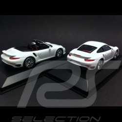 Duo Porsche 991 Turbo S 1/43 Minichamps WAP0208900E / WAP0203110E