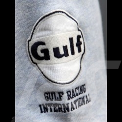 Gulf fleece Jacke Reißverschluss grau für Herren