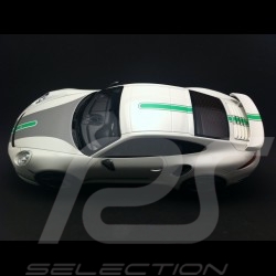 Porsche 991 Turbo S Techart blanc / gris / vert 1/18 GT SPIRIT GT801