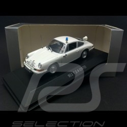Porsche 911 2.4 T Polizei 1972 white 1/43 Minichamps WAP020SET38