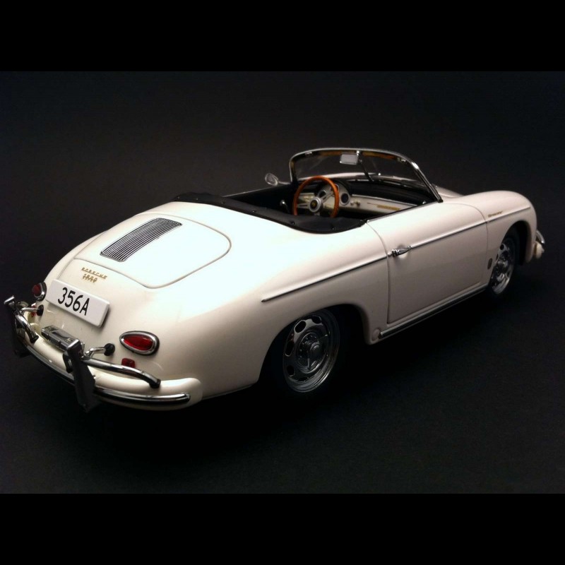 Porsche 356 A Speedster 1966 white 1/18 Autoart 77862