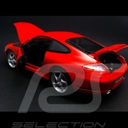 Porsche 996 Carrera 4S red 1/18 Maisto 31628