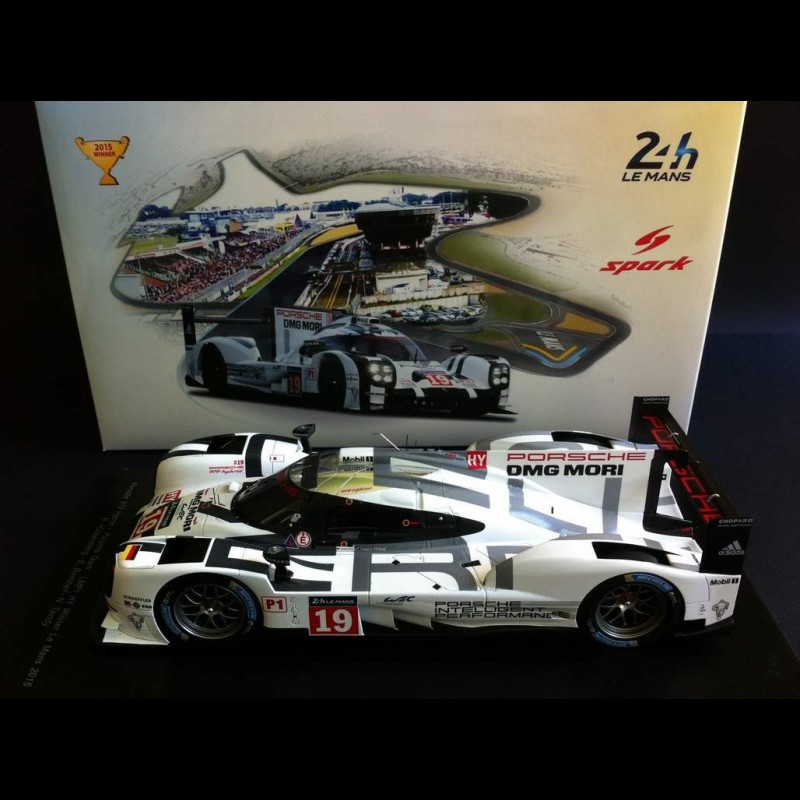 Porsche 919 Hybrid n° 19 Winner Le Mans 2015 1/18 Spark 18LM15