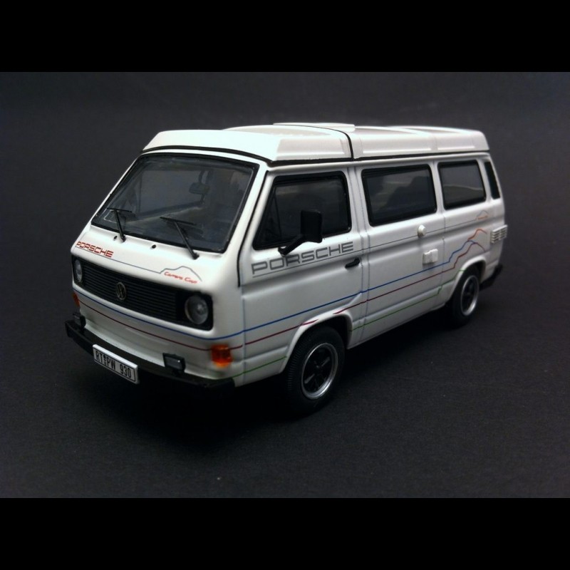 Miniature Volkswagen T2 1/43 Premium ClassiXXs A Autotransporter Bleue