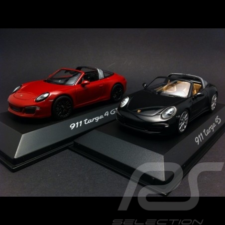 Duo Porsche 991 Targa Sport 1/43 Minichamps WAP0200450E / WAP0201450F