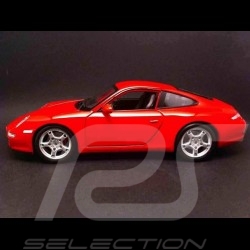 Porsche 997 Carrera S 2006 rouge 1/18 Maisto 31692