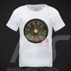 T-Shirt enfant Porsche Racer's Tach blanc kid kinder