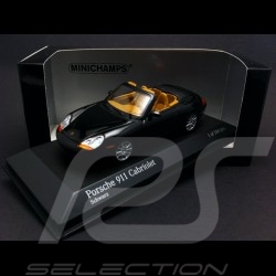 Porsche 996 Cabriolet 1998 noir 1/43 Minichamps 400061090